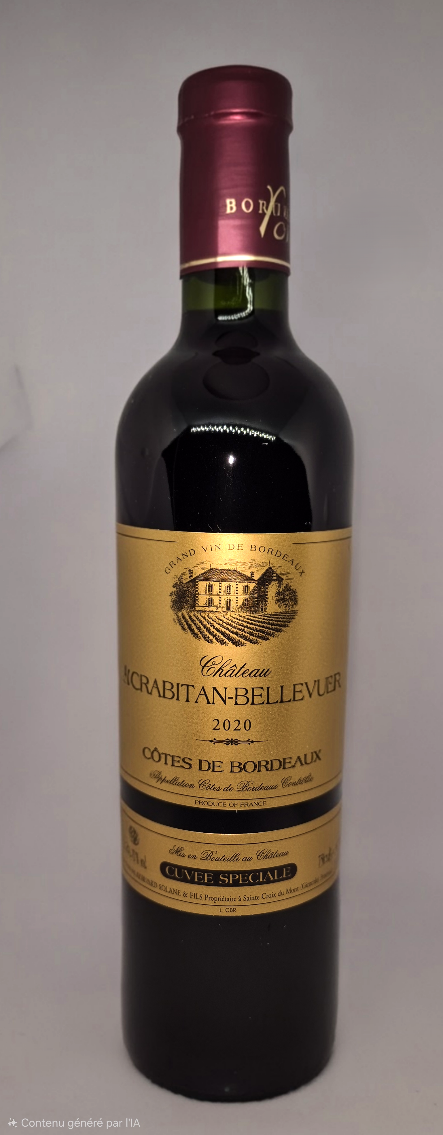 Côtes de Bordeaux Rouge 2020